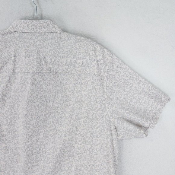 Travis Mathew Gray Casual Button Down Shirt - Picture 12 of 13